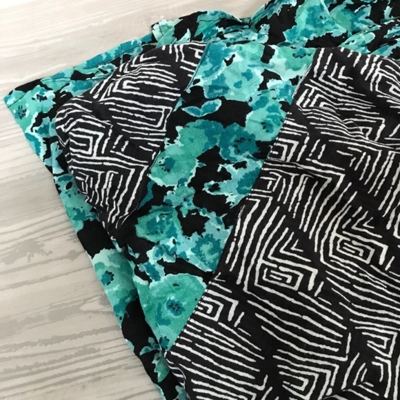 NWT VOLCOM Mixed Media Print Kimono Swim Coverup Sz XS - Picture 8 of 8